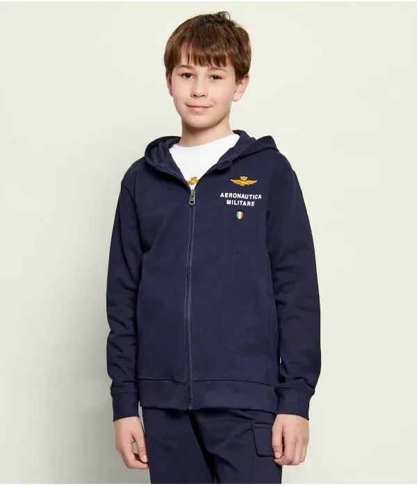 Спортивный костюм regular fit Aeronautica Militare, темно-синий — фото 2