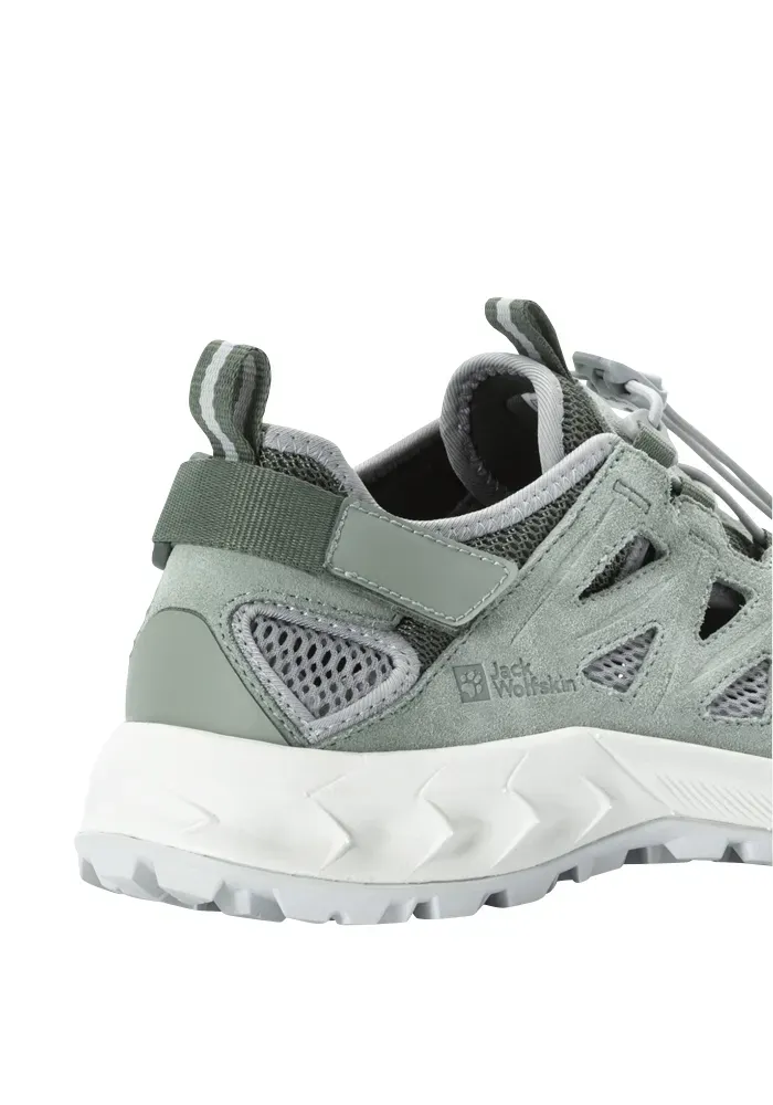Кроссовки Jack Wolfskin "WOODLAND 2 HYBRID LOW W", цвет Mint-Leaf