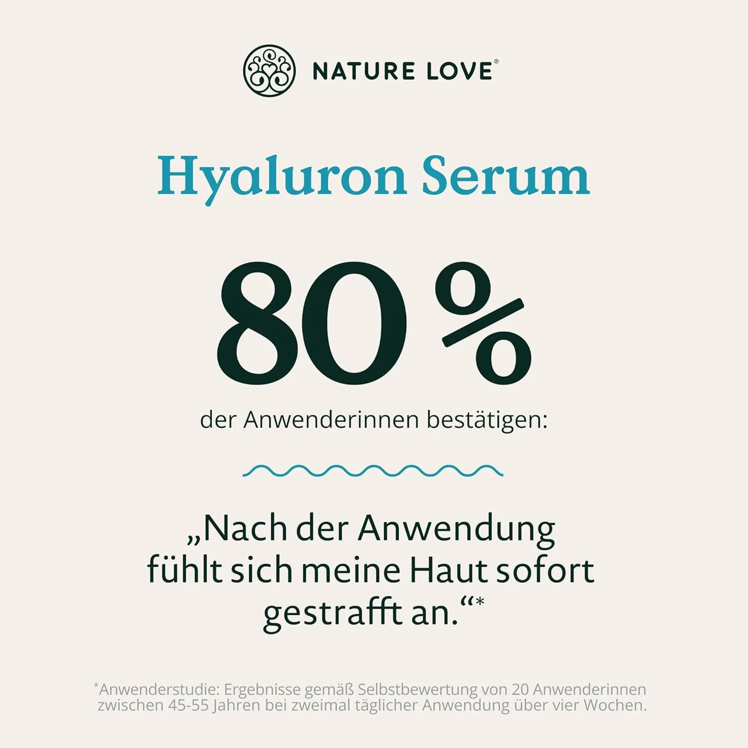 Сыворотка Nature Love — Высококонцентрированная гиалуроновая «Hyaluronic Serum» от, 30 мл — фото 2