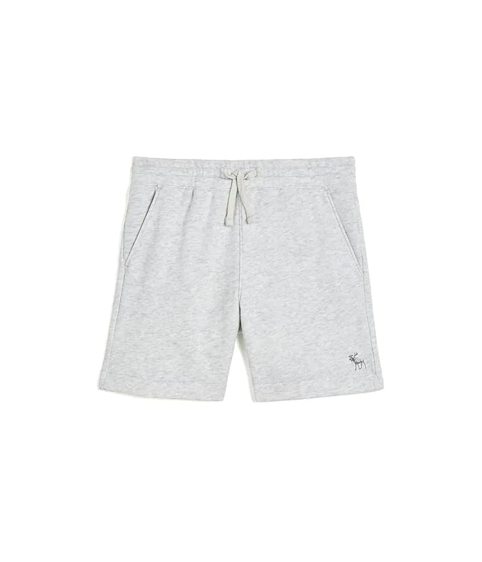Шорты флисовые Essential Fleece Shorts abercrombie kids, ANF Light Grey Heather
