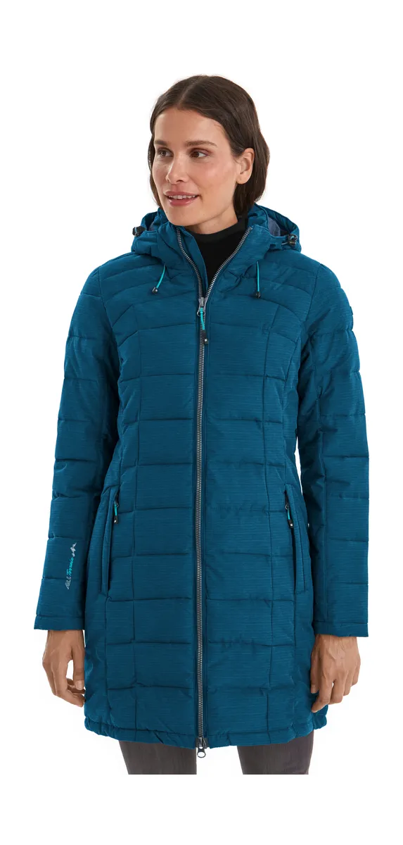 

Стеганое пальто Killtec "Skane WMN Quilted PRK", синий