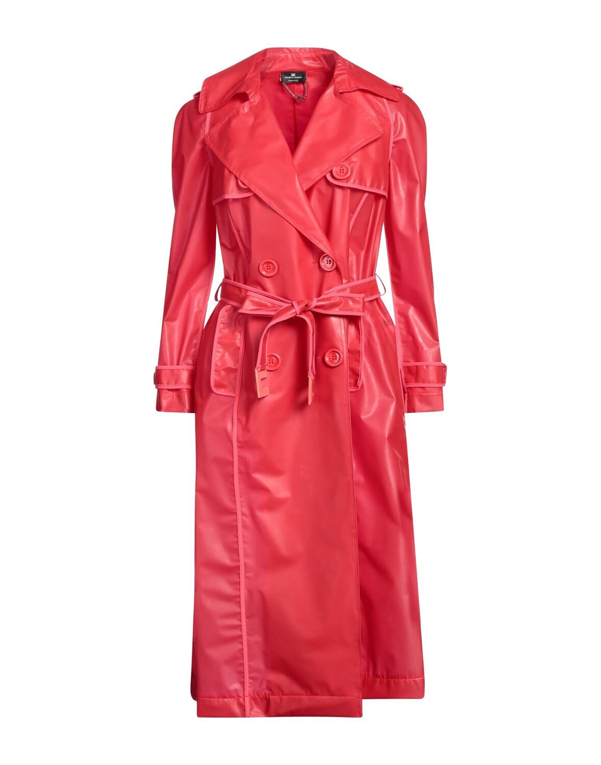 

Тренч Elisabetta Franchi, красный