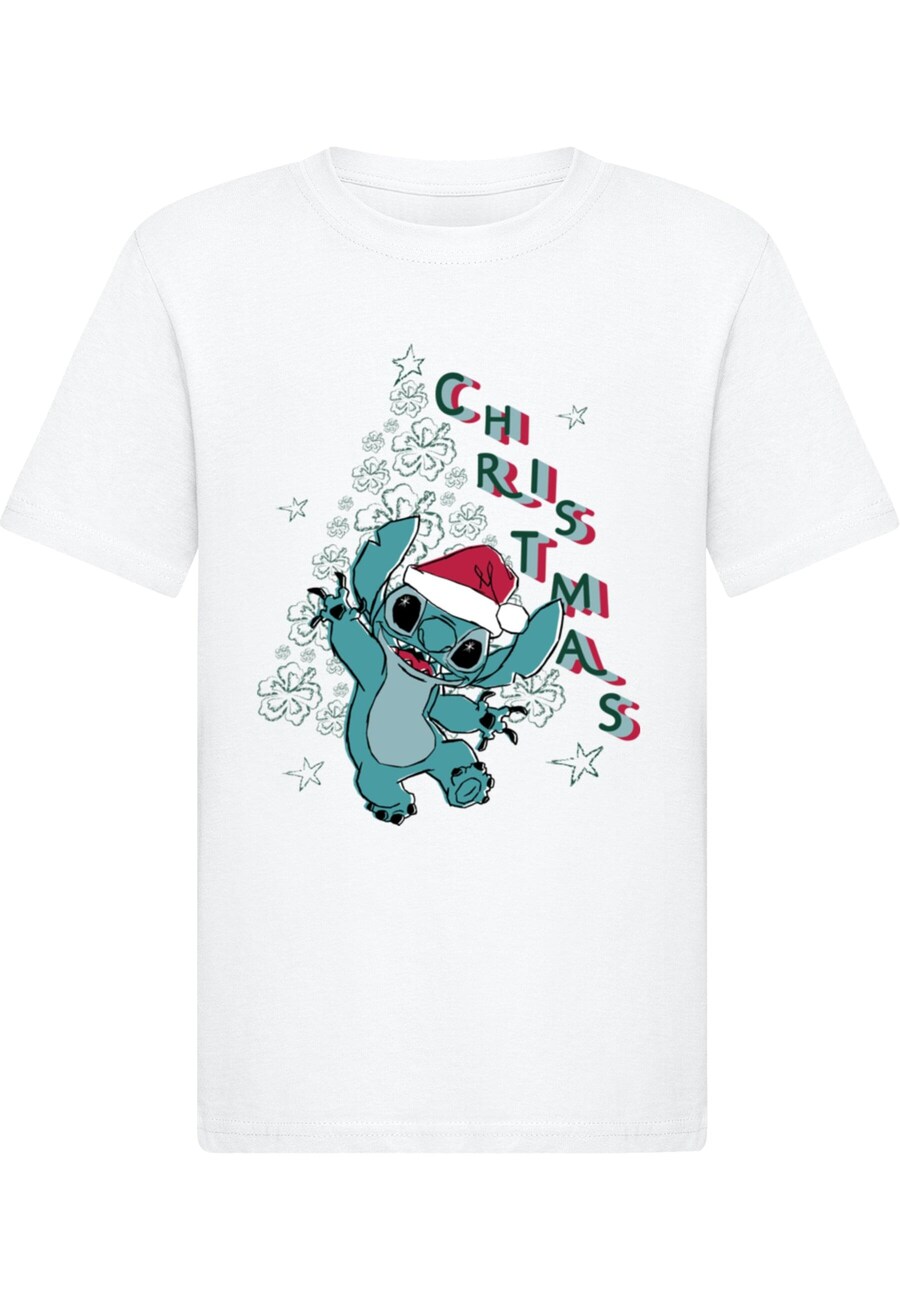 

Рубашка ABSOLUTE CULT Lilo And Stitch - Xmas Tree Santa, белый