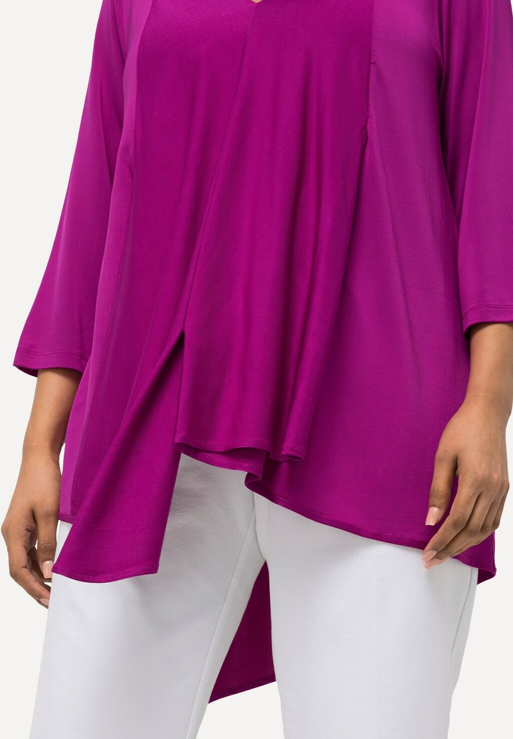 

Блуза ASYMMETRIC 3/4 SLEEVE Ulla Popken, розовый