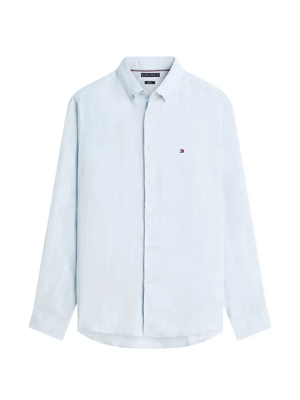 Рубашка с логотипом Tommy Hilfiger, синий