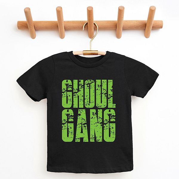 Футболка с принтом Ghoul gang block distressed The Juniper Shop, Royal — фото 2