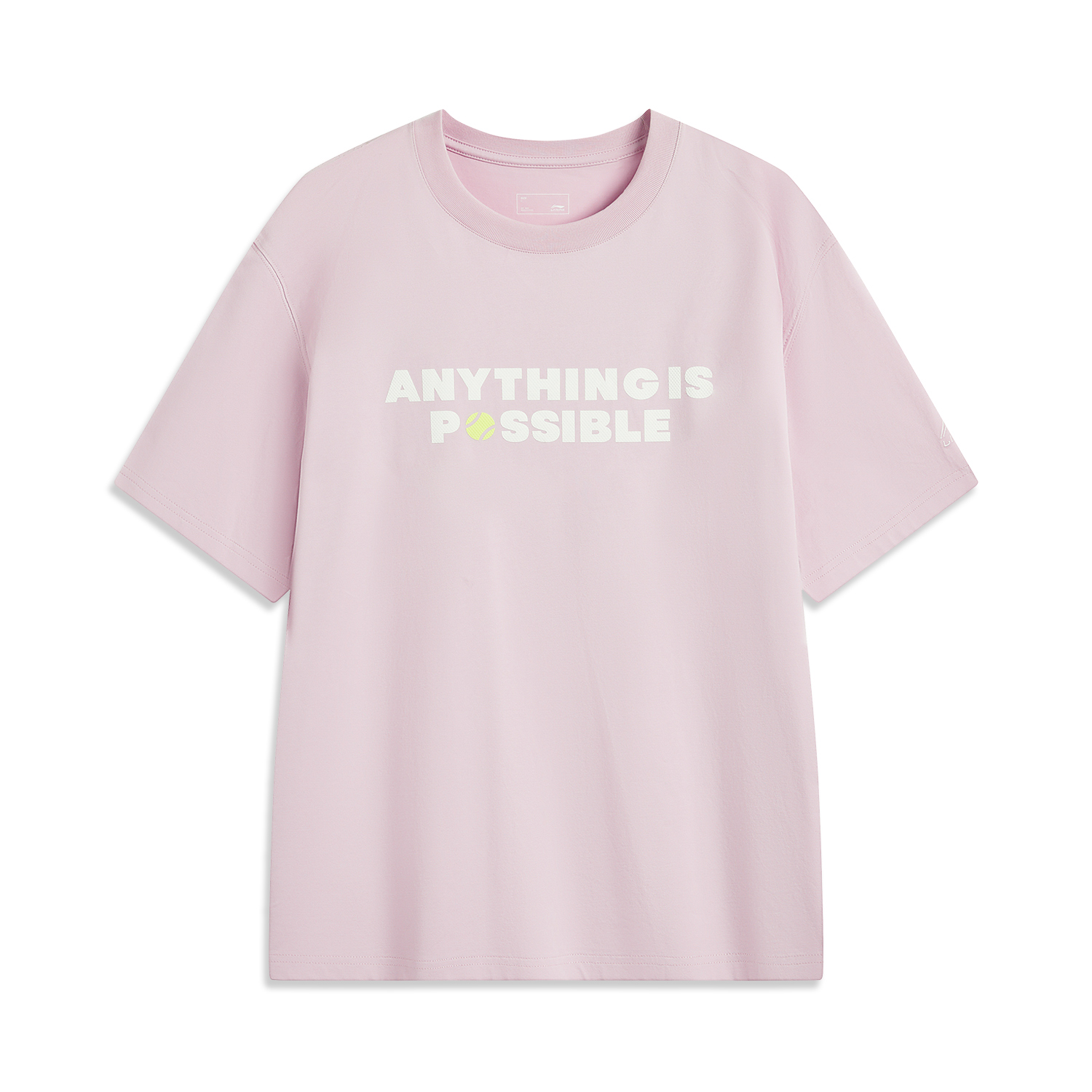 

LINING Футболка Sports Trend Series мужская Milk Stone Pink, Белый, LINING Футболка Sports Trend Series мужская Milk Stone Pink