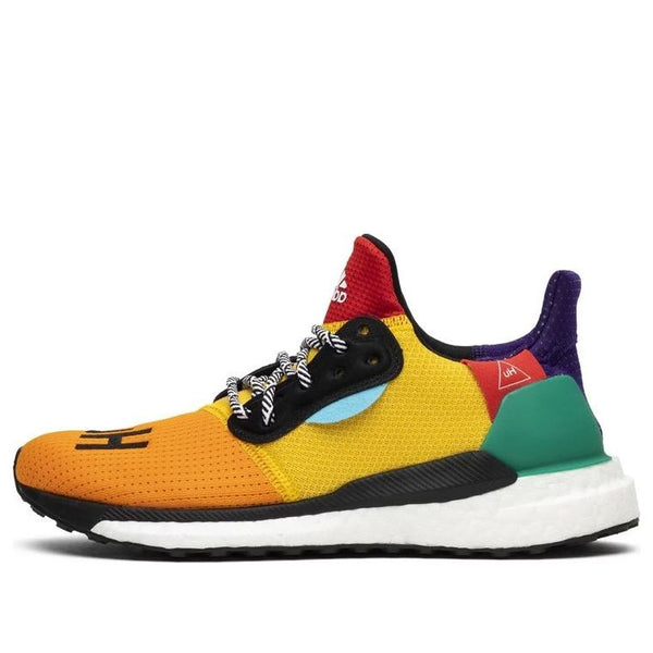 

Кроссовки x pharrell solar hu glide Adidas, желтый