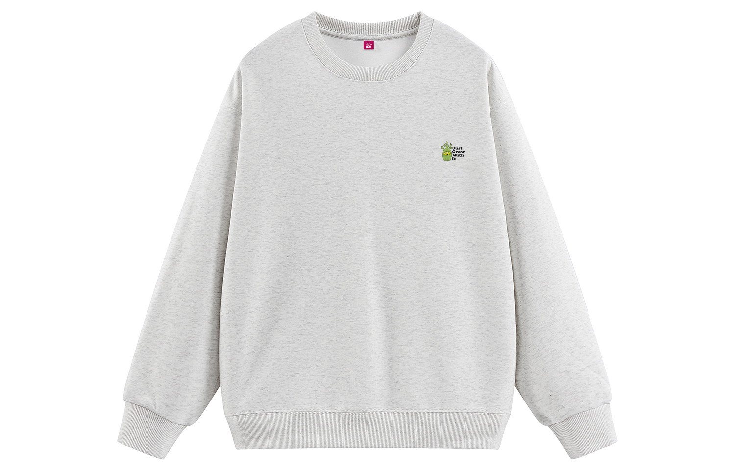 

Свитшоты Unisex Crew Neck Moderate Heavyweight Disney, heather серый fleece-lined