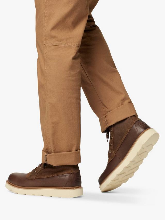 Кожаные замшевые ботинки slabtown на шнуровке SOREL, цвет 242 Tobacco Tan — фото 2