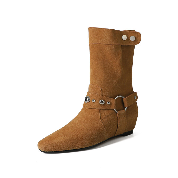 

Ботильоны женские Quicheshoes, цвет Apricot