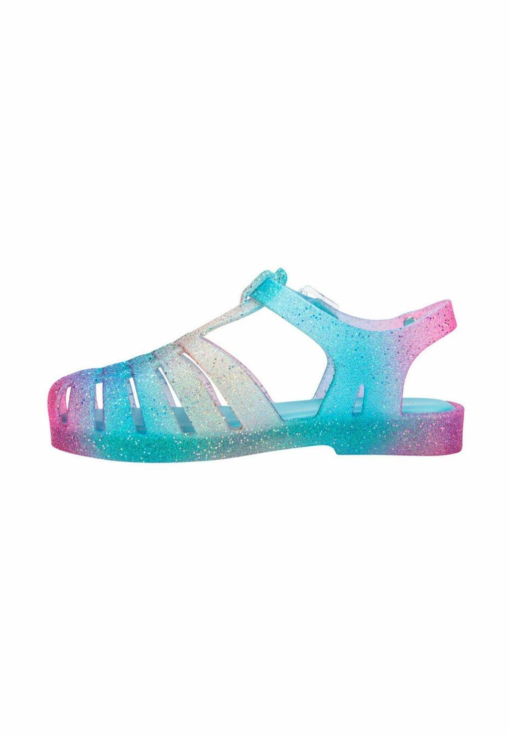 Сандалии POSSESSION GLITTER - Pool slides Mini Melissa, синий