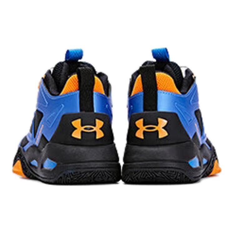Баскетбольные кроссовки для детей, средние, синие Under Armour, синий — фото 4