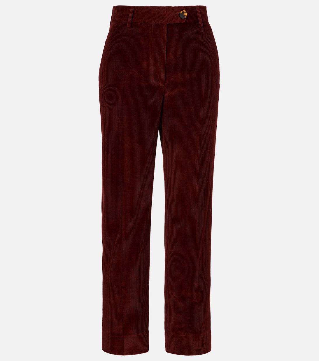 

Прямые брюки из хлопкового вельвета Nana Blazé Milano, Plum