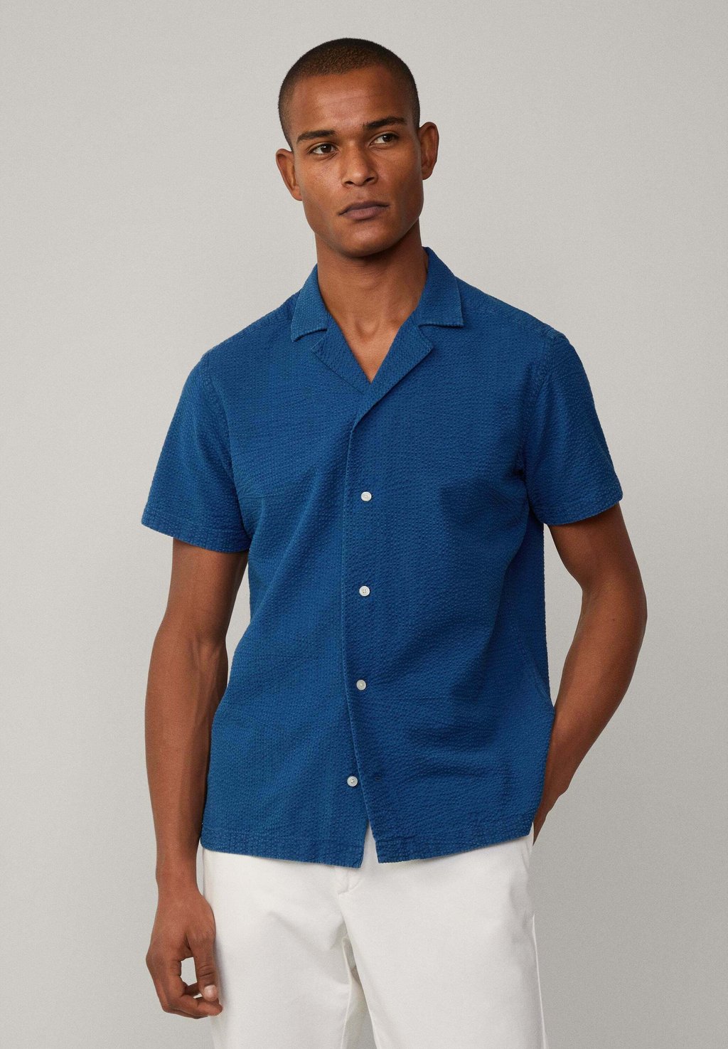 

Рубашка INDGO SS Hackett London, синий