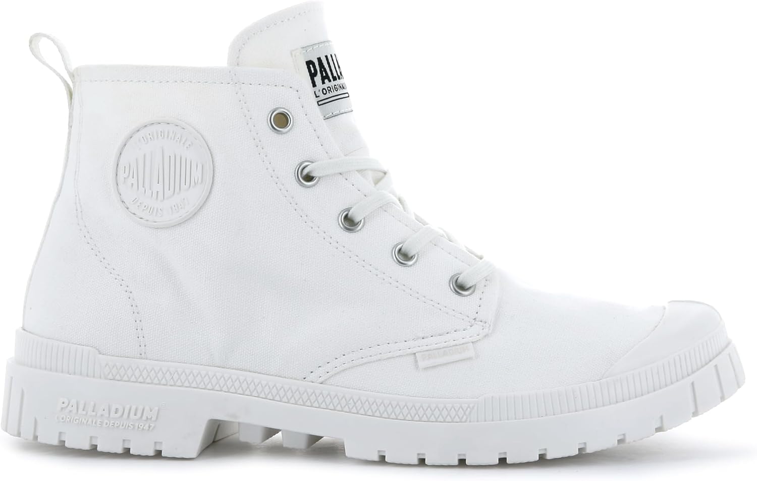 

Ботинки Palladium Unisex Pampa Slim Hi Ankle, белый