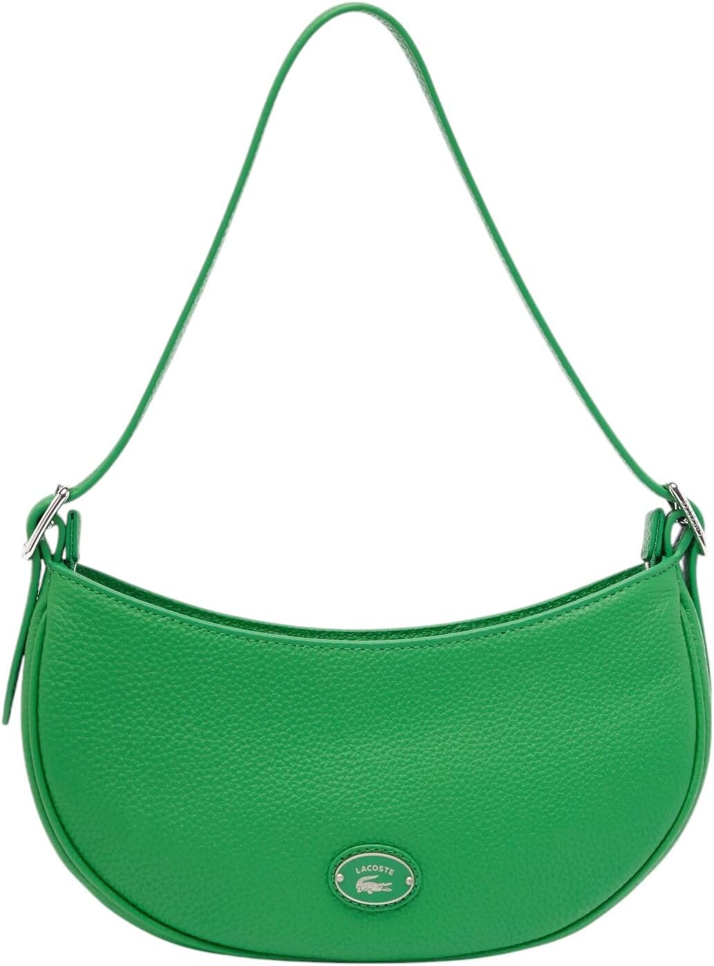 

Laceston Top Grain Leather полумесяц наплечная сумка Lacoste, Bright Green