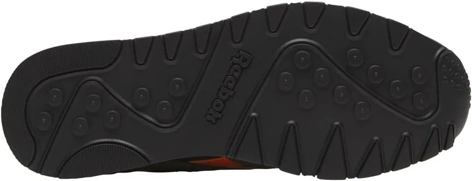 Мужские классические нейлоновые кроссовки Reebok, Hunter Green Pump Orange Vintage Chalk — фото 4