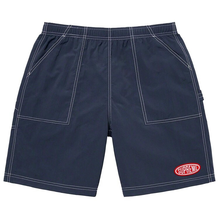 

Шорты Supreme Nylon Painter Short, синий