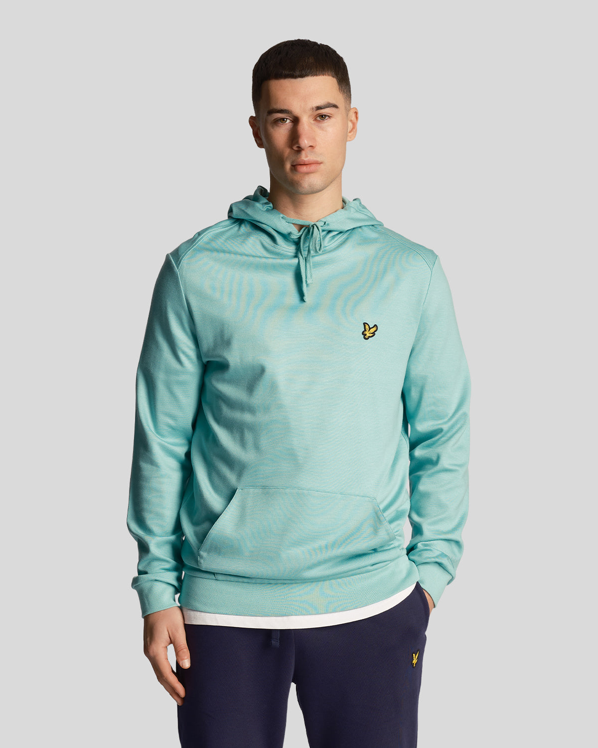 

Флисовая толстовка sport fly бирюзового цвета Lyle & Scott, зеленый