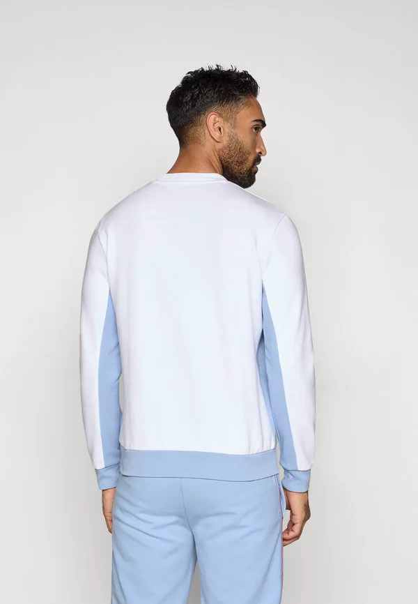 Теннисная толстовка с длинными рукавами Lacoste Sport, White/Aphylla — фото 3