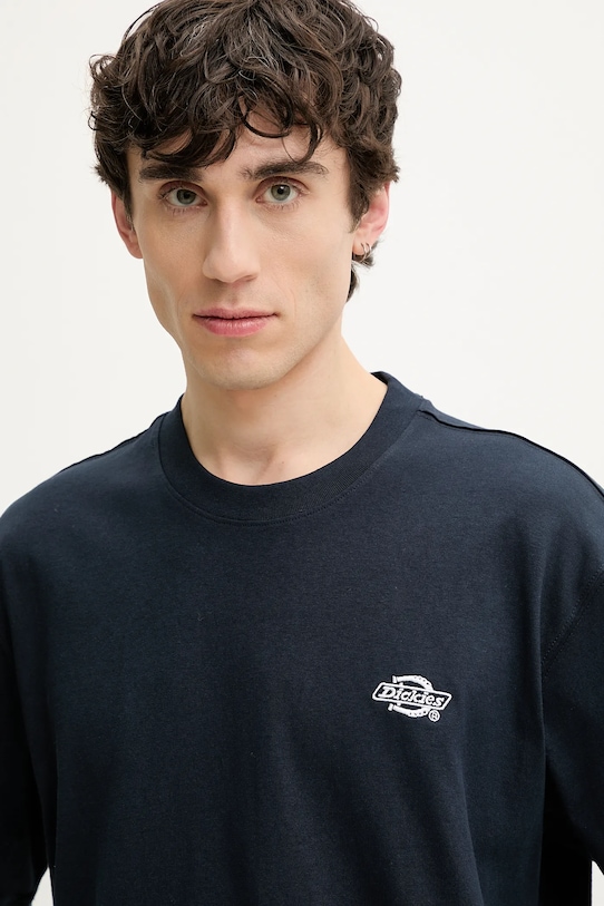 

Хлопковая футболка Dickies, темно-синий
