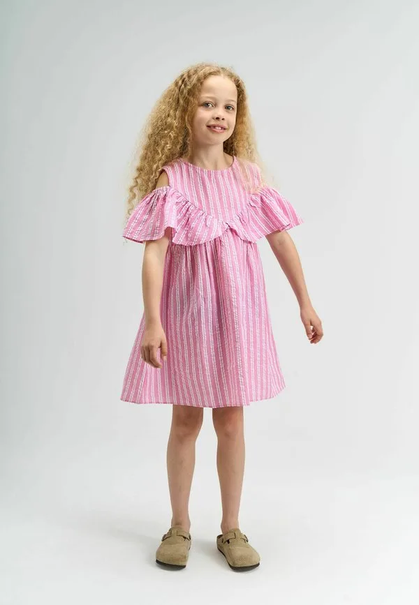 Платье ширли The New, Carmine Rose Striped — фото 2