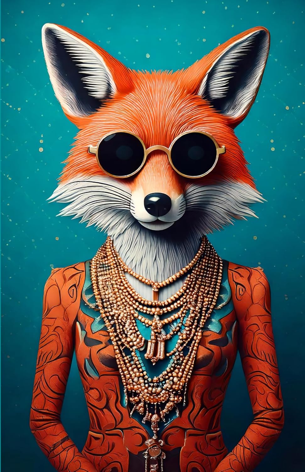 

Composition Notebook: FOXY LADY | College Ruled Composition Notebooks | Cute Aesthetic Journal | Wide Line | 5.5 X 8.5 (Independently published)