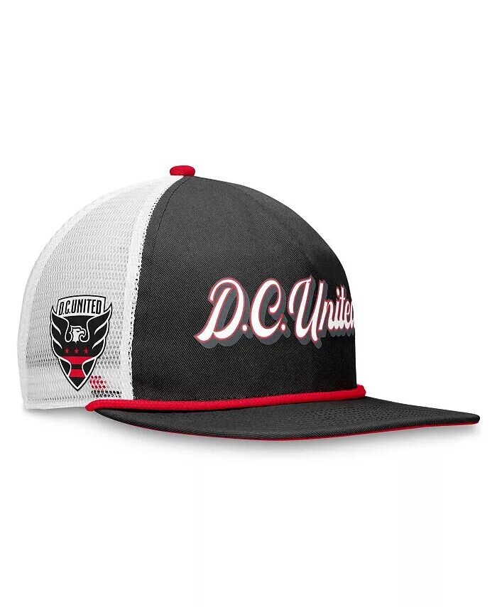 

Мужская черная, белая кепка DC United True Classic Golf Snapback Fanatics