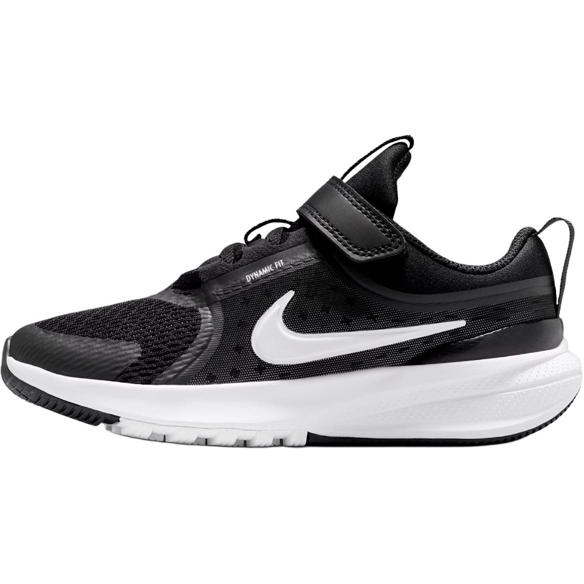 

Nike Star Runner 5 устойчивые к истиранию низкие детские беговые кроссовки Black White для детей 3-7 лет