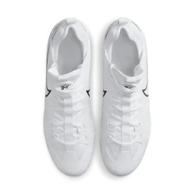 Бутсы Nike Huarache 9 Varsity LAX Lacrosse Cleats, белый/черный — фото 4