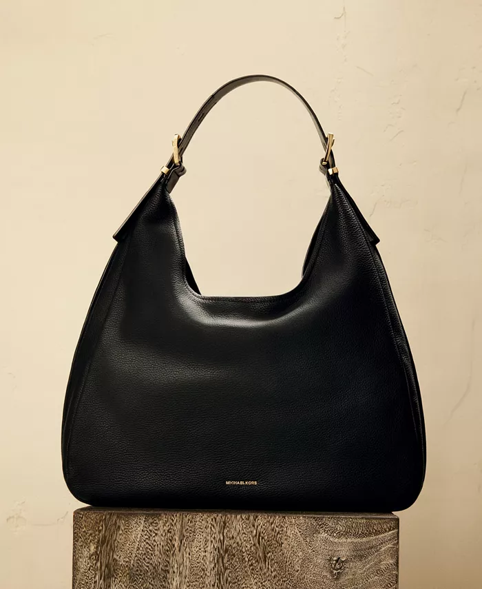 

Нолита большая кожаная сумка-хобо через плечо Michael Kors, зеленый