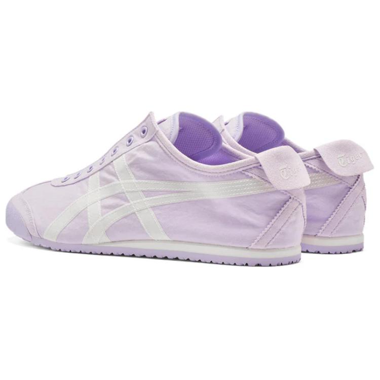 Onitsuka Tiger Асикс Мексика 66 Слипоны Цифровая Лаванда Крем, цвет Light Purple — фото 4