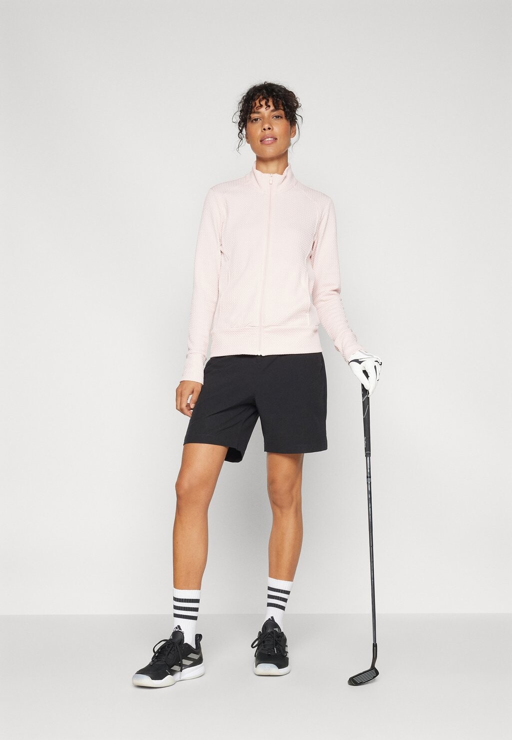 

Тренировочная куртка ULTIMATE365 TEXTURED JACKET adidas, светло-розовый