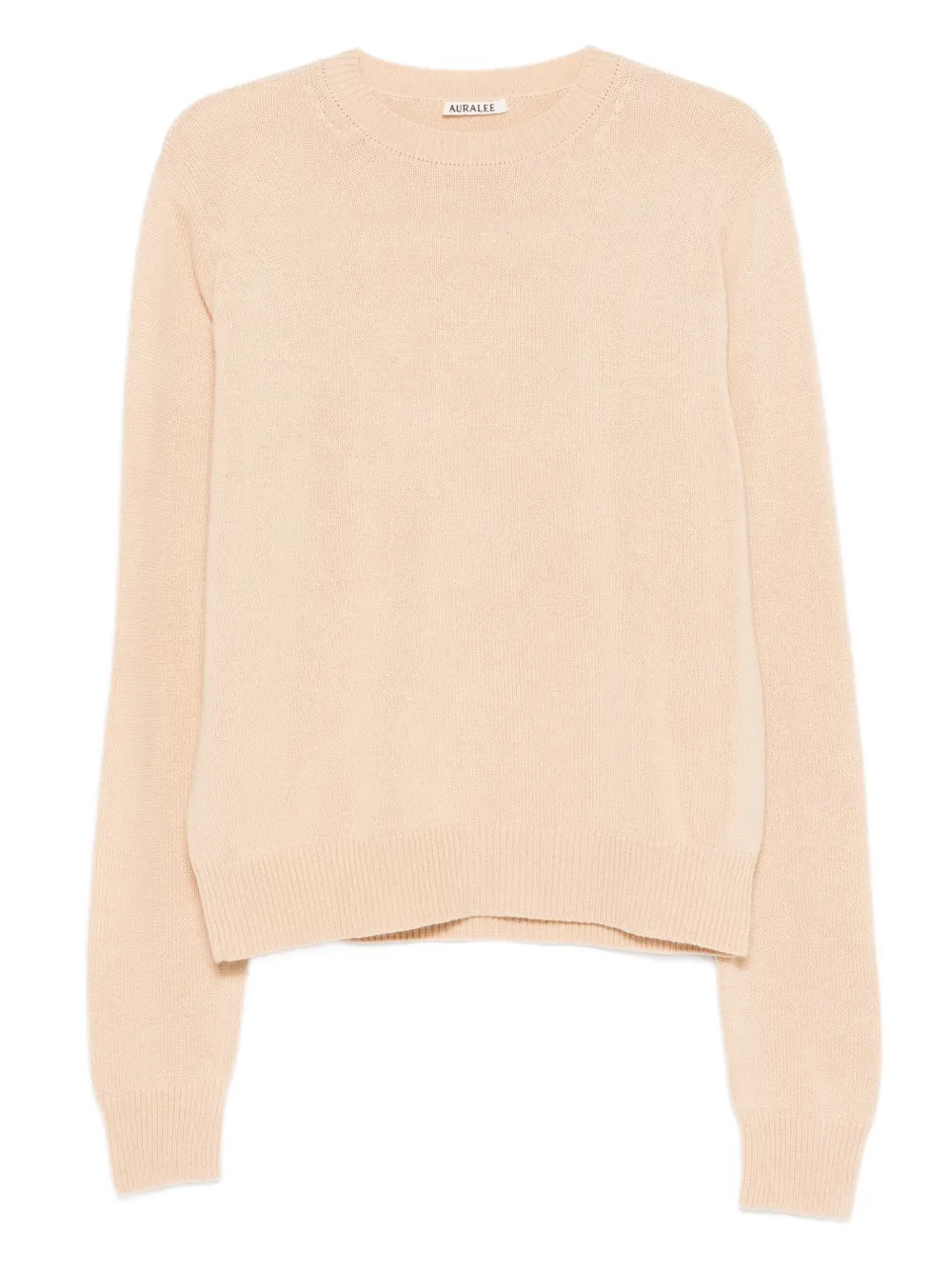 

Свитер с круглым вырезом Auralee, бежевый