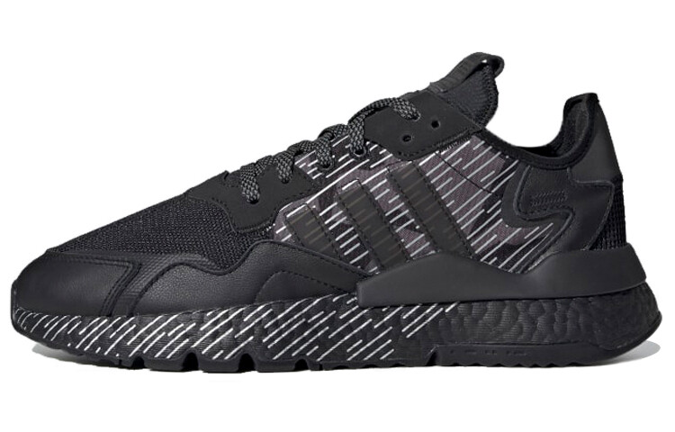 

Кроссовки Adidas Originals Nite Jogger Core Black Reflective, Серый, Кроссовки Adidas Originals Nite Jogger Core Black Reflective