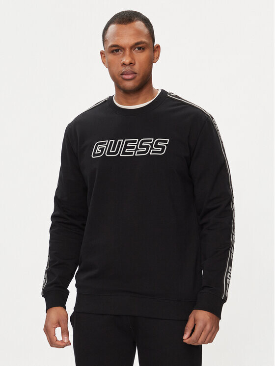 

Толстовка стандартного кроя Guess, черный