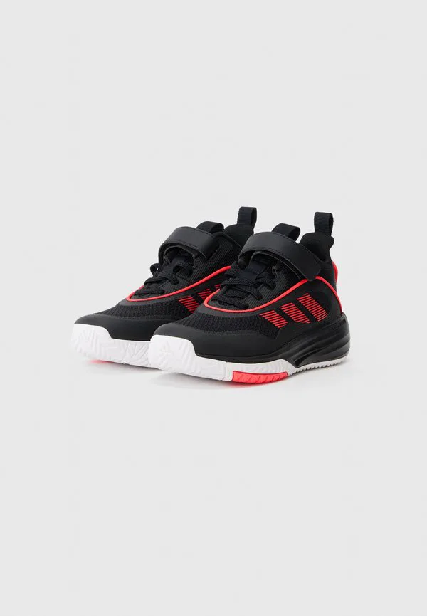 Баскетбольные кроссовки ownthegame 3.0 унисекс Adidas Performance, Core Black/Lucid Red/White — фото 2