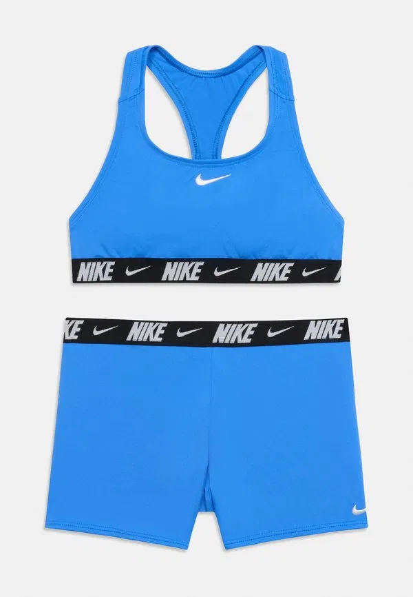 Бикини с открытой спиной и логотипом Nike Swim, Blue Crystal