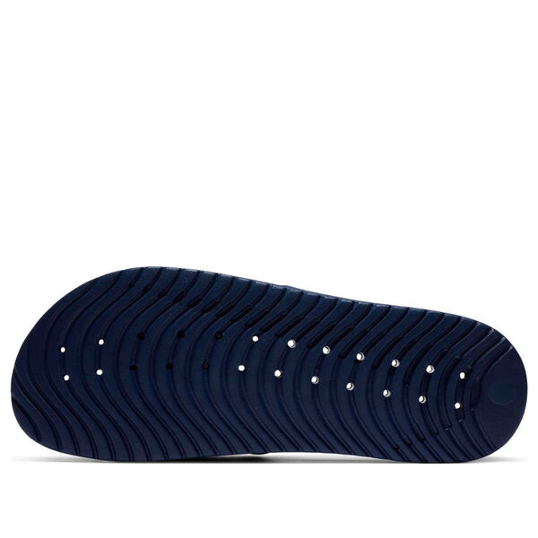 Тапочки kawa fashion blue yellow slippers 'blue yellow' Nike, синий — фото 4