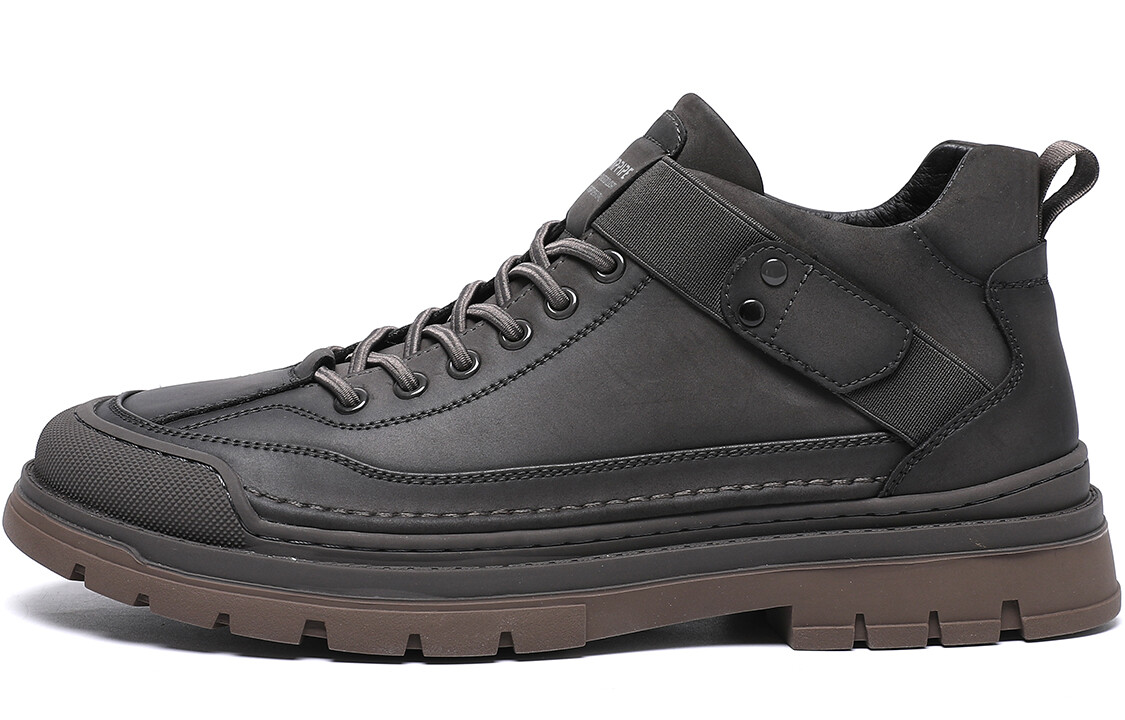 

Туфли Men"s Casual Men Mid-Top Gray Trumppipe