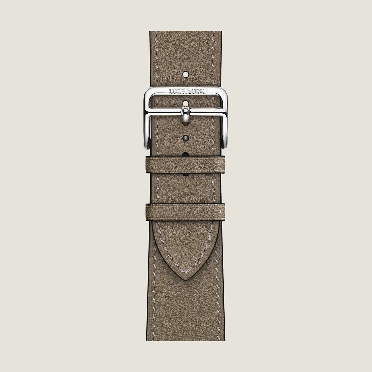HERMES Часы Watch Band All Compatibility 165 200mm Cowhide Leather Material, Oregano Color — фото 2