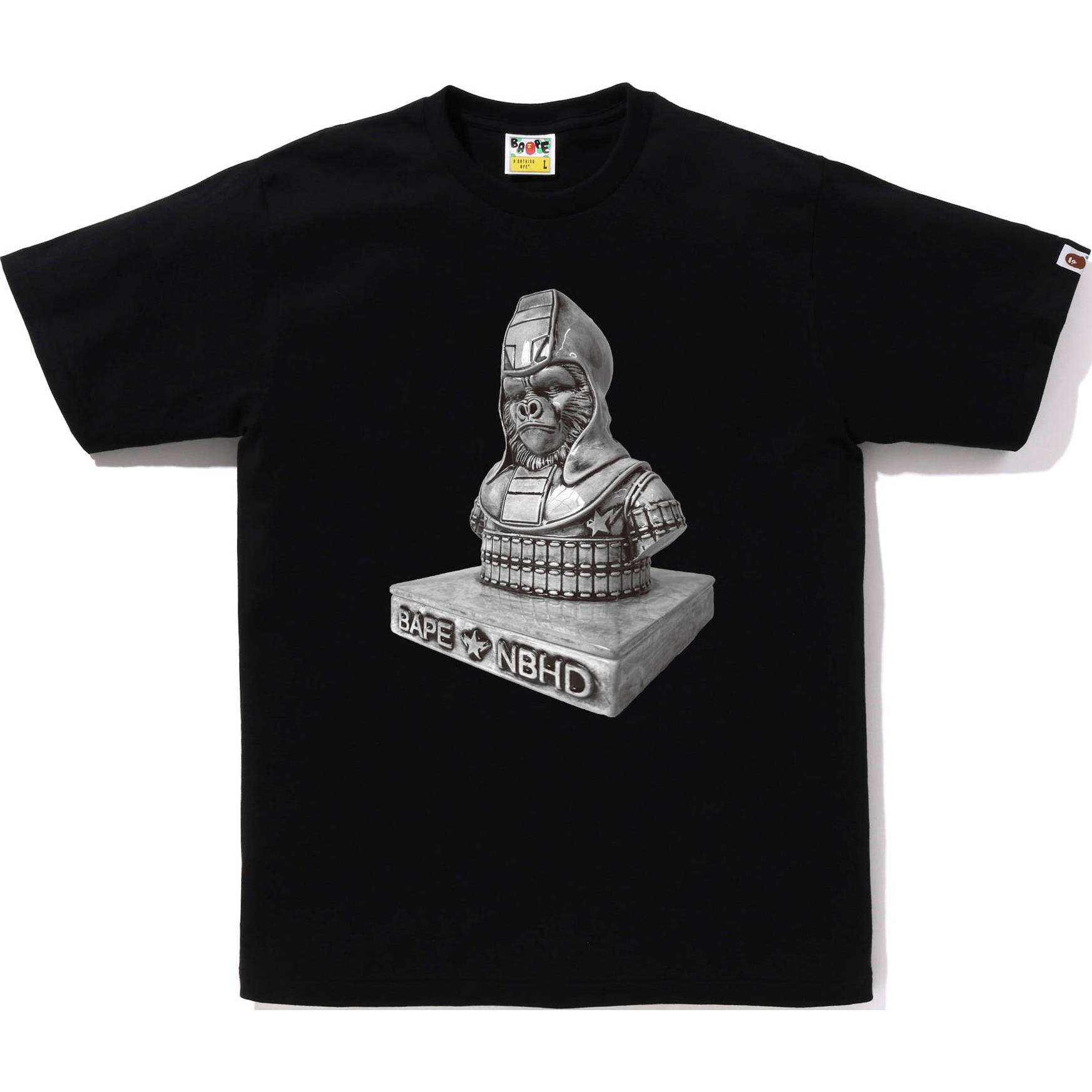 Футболка Bape Gallery X Shinsuke Takizawa A BATHING APE, черная — фото 2