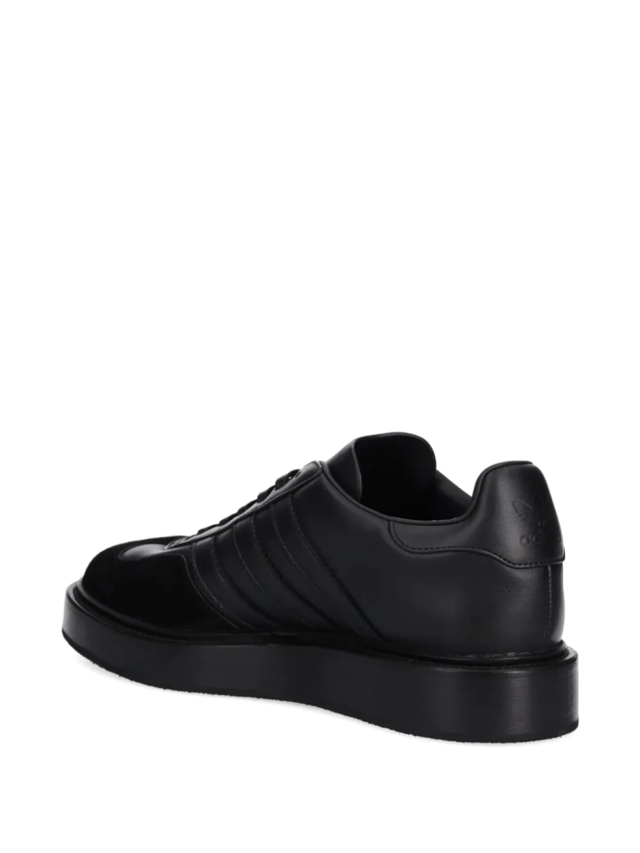 Кроссовки на платформе с тремя полосками Adidas Gazelle, черный — фото 2