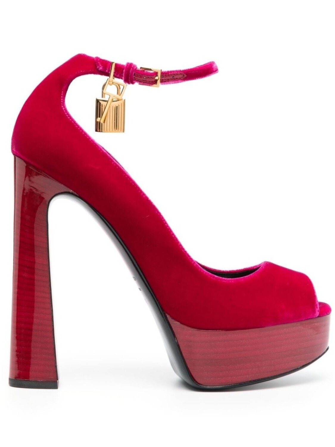 

TOM FORD босоножки на платформе, розовый