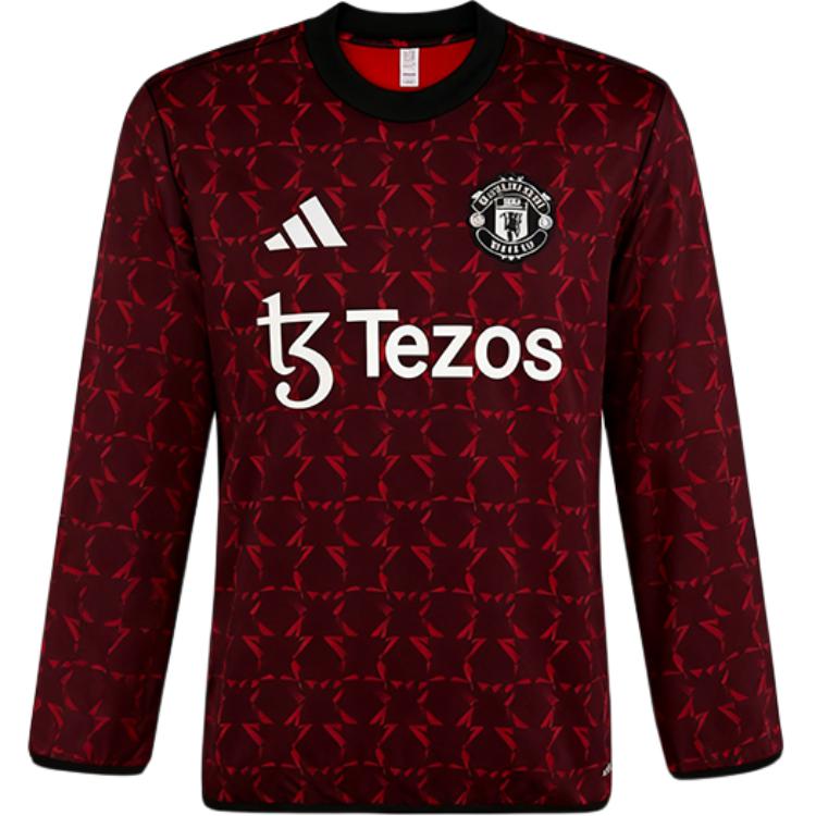 Футболка Manchester United унисекс Adidas, Burgundy