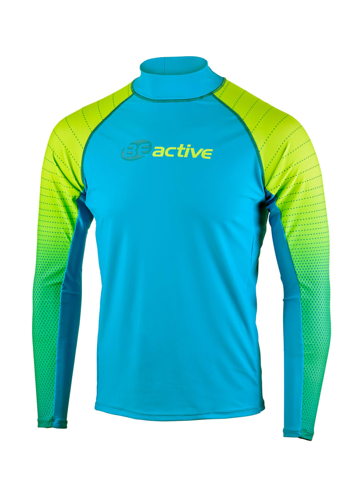 

Рубашка для плавания Gradient Dots зелено-бирюзового цвета BECO the world of aquasports