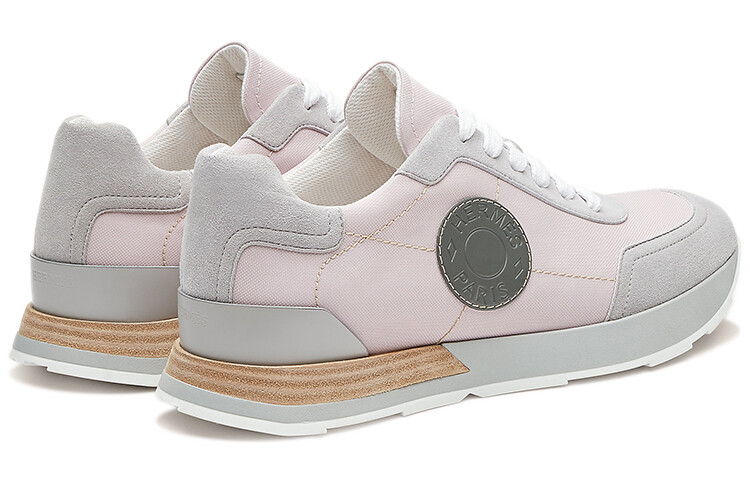 Кроссовки женские Hermès Drive Lifestyle, розовый / серый — фото 4