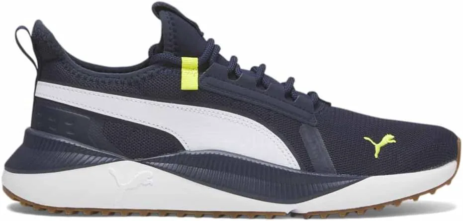 Мужские кроссовки PUMA Pacer Future Street Plus на шнуровке для повседневной носки - синие, синий — фото 2
