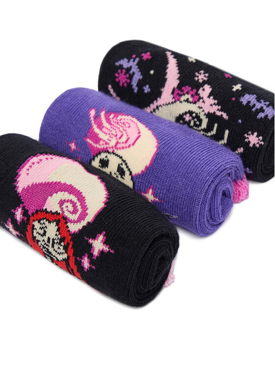 Короткие носки CEO-ACCCS-AW25-335NBC(3-PACK) Nightmare Before Christmas, черный — фото 4